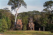 Angkor Thom - the twelve towers called Prasats Suor Prat